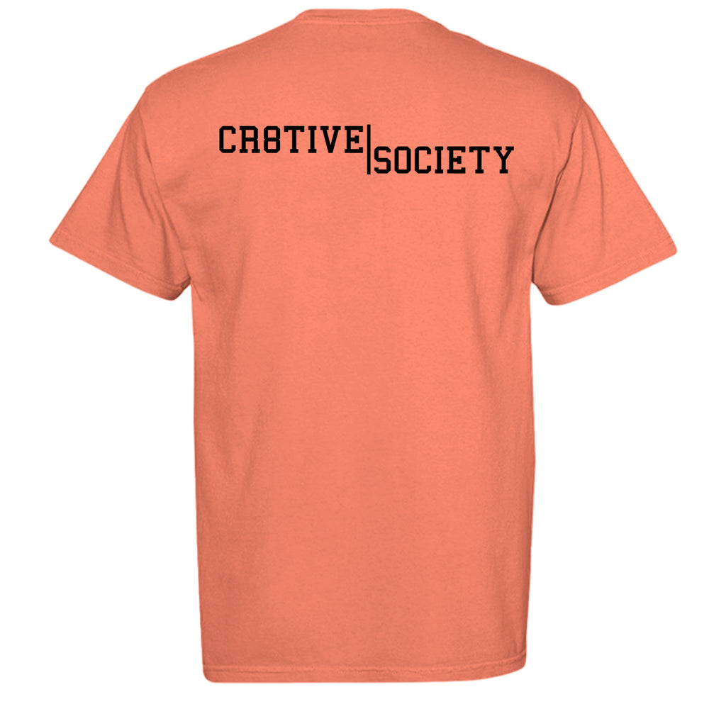 NEON RED ORANGE - C1717 - BACK