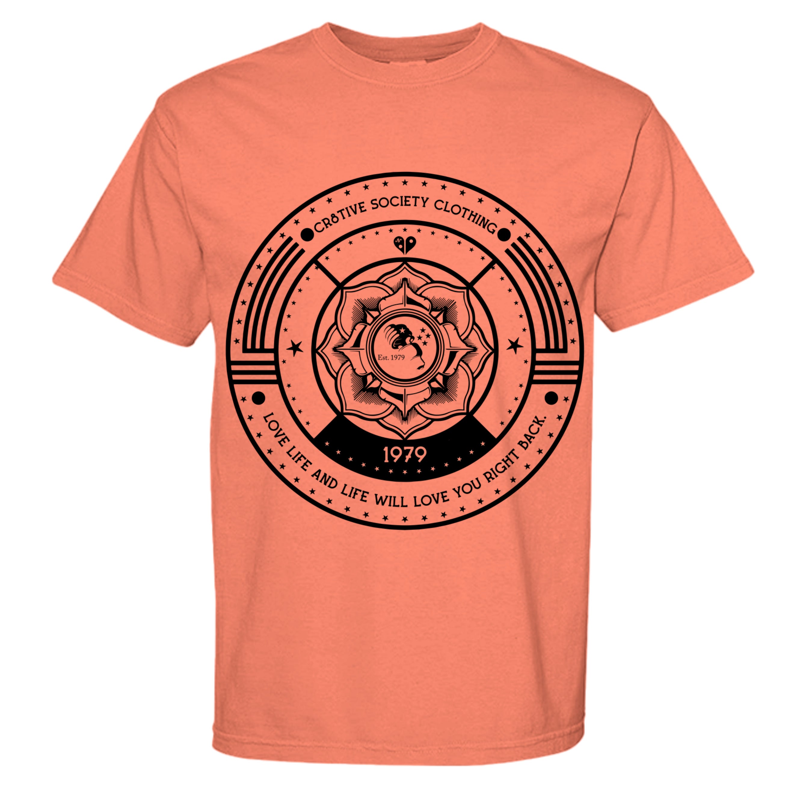 NEON RED ORANGE - C1717 - FRONT
